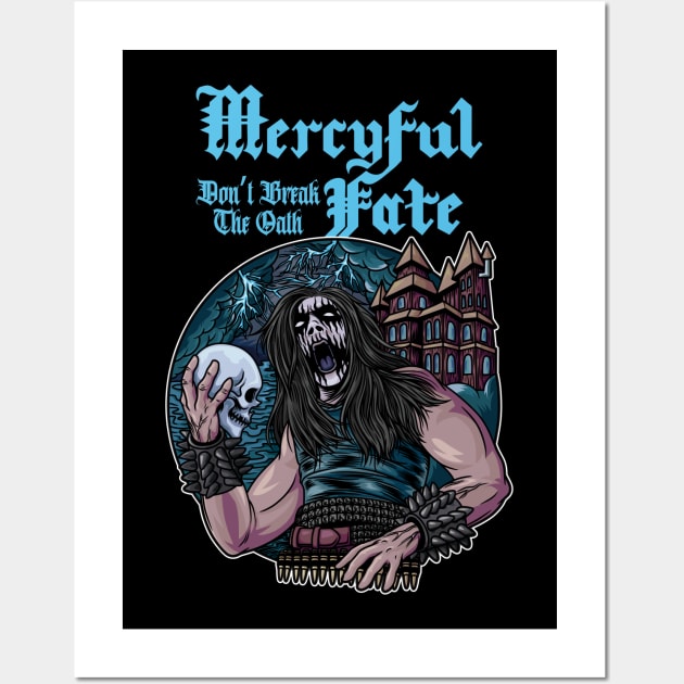 Mercyful Fate Into the Unknown Wall Art by NEW ANGGARA